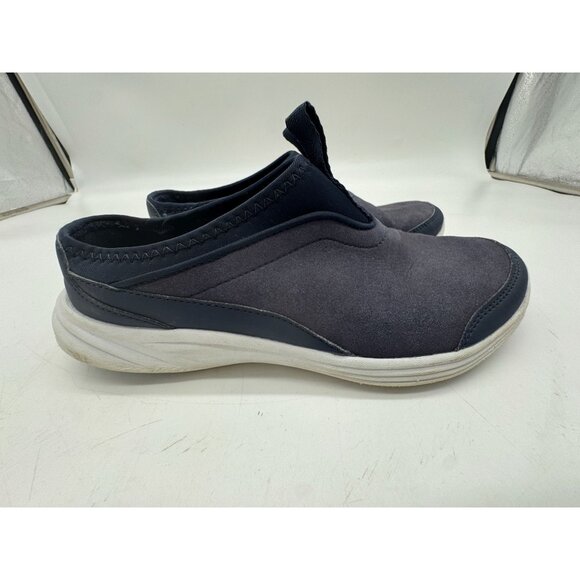 Vionic Women's Adell Slip On Athletic Shoes Round Toe Size 7 Black/Navy Comfy - Picture 7 of 14